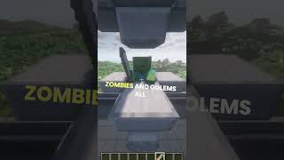 Minecraft Best IRON FARM minecraft minecraftfarm minecrafttutorial [upl. by Barnaba]