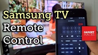 Control Your Samsung Smart TV with an iPhone HowTo [upl. by Flagler]