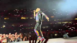 Coldplay subiendo al escenario Monterrey 2022 4K [upl. by Akemahc]