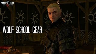 The Witcher 3 Wild Hunt  Wolf School Gear [upl. by Ori743]