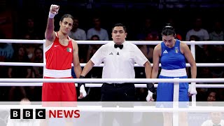 Boxer Imane Khelif speaks of bullying in gender eligibility row [upl. by Inohtna]