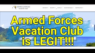 Armed Forces Vacation Club is LEGIT [upl. by Eustatius161]