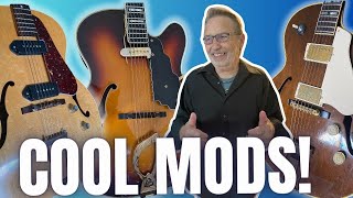 Modified Archtop Demo  Gibson ES175 Guild Artist Award amp Guild x50 [upl. by Jeromy]