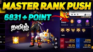 தமிழ்Master Rank Push 6831 Point 2 Star💥Duo Tips  Warmup Gamer Freefire [upl. by Keelia407]