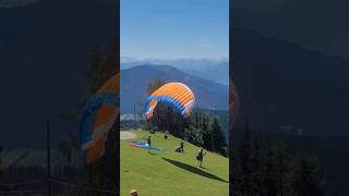 Paragliding launch in Werfenweng paragliding [upl. by Karisa79]