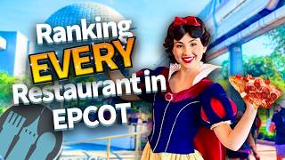 Ranking EVERY Restaurant in EPCOT [upl. by Joslyn]