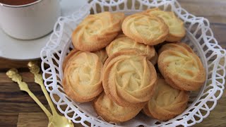 Butter Cookies Recipe  How to Make Butter cookies [upl. by Berners]