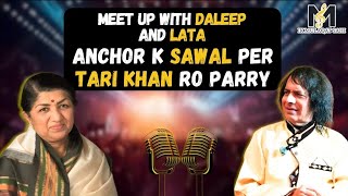 Ustad Tari Khan CRIED INFRONT of Host  MEETUP with Dilip Kumar amp Lata Mangeshkar  IMS [upl. by Scuram]