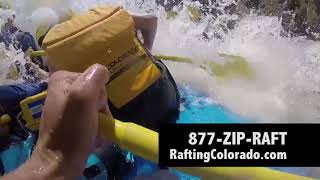 Denver Whitewater Rafting with Colorado Adventure Center [upl. by Aikin]