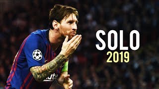 Lionel Messi ► Solo ● Skills amp Goals 20182019  HD [upl. by Elyrad891]