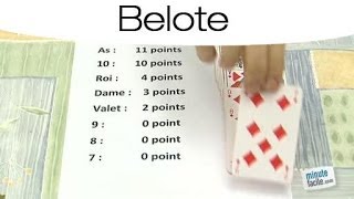 Règles du jeu de la Belote [upl. by Enilrad]