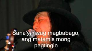 Freddie Aguilar Sa Paskong Darating with lyrics YouTube [upl. by Fruma358]