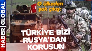 quotTÜRKİYE BİZİ RUSYADAN KORUSUNquot O Ülkeden TSKya Çağrı [upl. by Lurette]