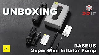 Baseus Super Mini Inflator Pump [upl. by Nehpets]