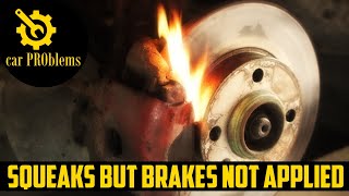 Squeaking Noise While Driving But Brakes Not Applied Causes amp Fix [upl. by Malarkey]