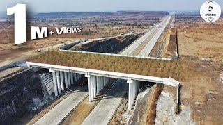 Indias First Wildlife Overpass Is Ready for Operation Nagpur Mumbai Expressway Package 2 [upl. by Klump]