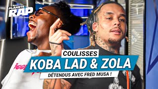 Les coulisses Planète Rap de Koba LaD amp Zola Détendus avec Fred Musa [upl. by Ogawa]