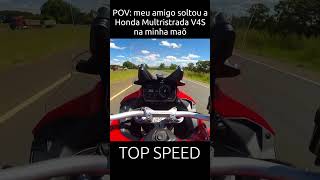 Top Speed na Multistrada V4S 2024 ducati multistrada multistradav4s v4s topspeed [upl. by Weywadt]