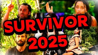 SURVİVOR 2025 KESİNLEŞEN İSİMLER KADRODA KİMLER VAR [upl. by Ermin89]