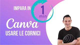 Come usare le cornici di Canva for Education Impara in 1 minuto [upl. by Alver983]