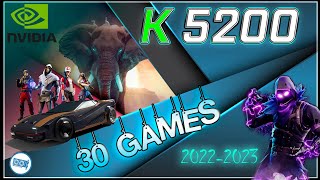 Nvidia Quadro K5200 in 30 Games  20222023 [upl. by Yenettirb]