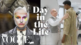 A Day in the Life of Fashion Designer Thom Browne  Vogue [upl. by Yelloh709]