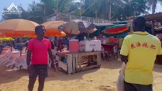 Visite l’île de Ngor  traversée en pirogue [upl. by Yrbua]