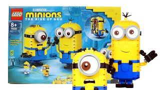 Unboxing Lego Minions The Rise of Gru [upl. by Avlasor]