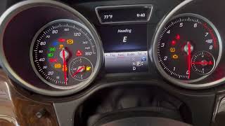 Steps to Reset 2016 Mercedes GLE Tire Pressure Light  TPMS Reset [upl. by Pheni243]