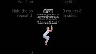 yogaasana garudasana eaglepose healthylifehealthymind practiceasanaseverydayasanashealthylife [upl. by Rednael]