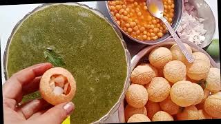 pani puri –tha BEST Street food to ever exist 🔥🔥🔥golgappa puchka asmr cooking [upl. by Ali]