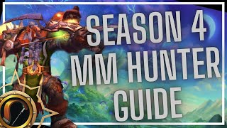 Season 4 PvE MM Hunter Guide  TalentsOpenerRotationTierStat Priority  World of Warcraft 1025 [upl. by Yrebmik571]