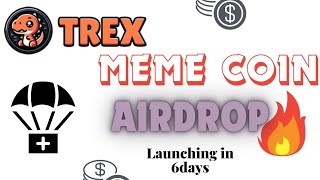 Trex Airdrop  step by step guide to Claim free trex meme coin [upl. by Marianna799]