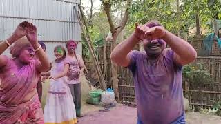 Holi Mai Bhoot Banake Sor Diya re BabaVillage Holi Putai [upl. by Airemaj605]