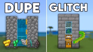 TOP 5 Glitches in 121 Minecraft Bedrock Edition Latest Working [upl. by Mani]