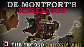 Englands Second Barons War 12641267 Full Documentary  Animated [upl. by Larson]