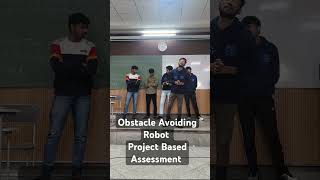 Obstacle Avoiding Robot  Project Based Assessment  Lets Do Differently [upl. by Kenaz]