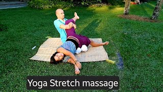 Yoga Stretch massage [upl. by Baras]