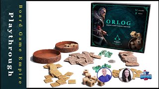 Orlog Assassins Creed Valhalla Dice Game How to Play Playthrough amp Review  Mandoo Games [upl. by Chappelka294]