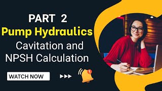 Cavitation and NPSH Calculation  Pump Hydraulics  Process design engineering Chemical engineering [upl. by Dusen]