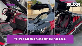 This luxury sports car was made in Ghana West Africa Kantanka Akofena [upl. by Htide]