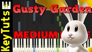 Gusty Garden Galaxy Super Mario Galaxy  Medium Mode Piano Tutorial Synthesia [upl. by Hemingway]