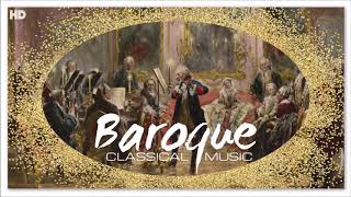 5 Hours With The Best Baroque Classical Music Ever  Focus Reading Recharge Studying Relaxing Music [upl. by Notsirt]