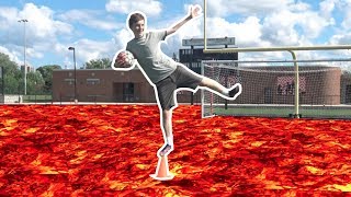 The Floor is Lava Challenge Trick Shots  Thats Amazing [upl. by Hercule970]