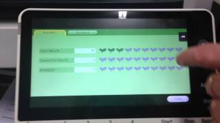 Konica Minolta bizhub C368 Eco Settings [upl. by Polard]