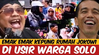 EMAK EMAK KEPUNG RUMAH JOKOWI  DI USIR WARGA SOLO [upl. by Unam]