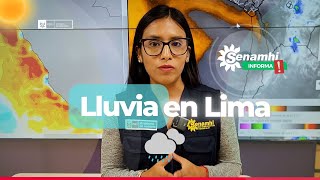 📣 Senamhi Informa Lluvia en Lima 🌧️💧☂️ [upl. by Anaet]