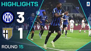 INTERPARMA 31  HIGHLIGHTS  Comfortable win for Inter  Serie A 202425 [upl. by Eilime217]