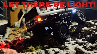 Kyosho Miniz 4x4 light kit upgrade  Let there be light [upl. by Eseeryt690]