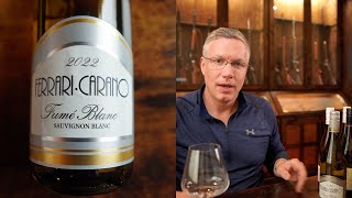 Ferrari Carano Fume Blanc Wine Review [upl. by Ennelram427]